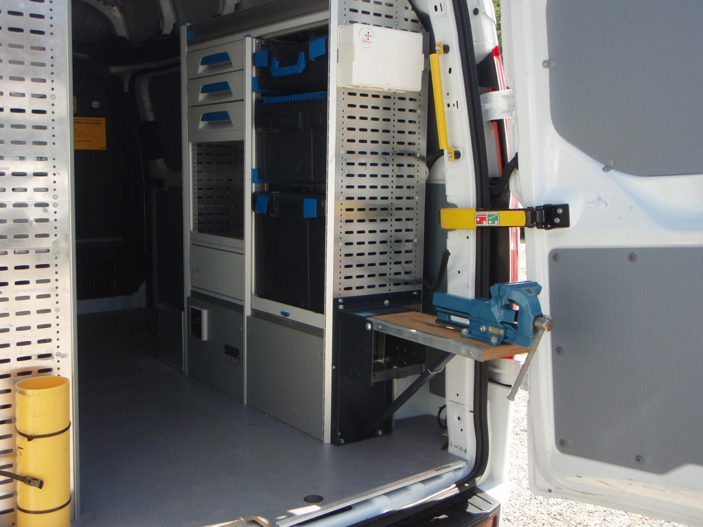 Ford Transit Custom 320 L2 H2 Luxe Sortimo kasten 220v 124833 km bj 19 9