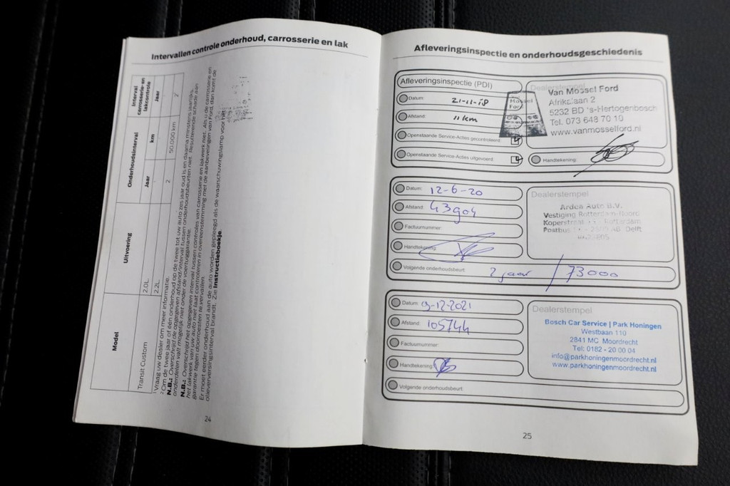 Ford Transit Custom 340 2.0 TDCI 130pk E6 L2H1 Trend Airco/Imperiaal/Trekhaak 2800kg 12-2018 7