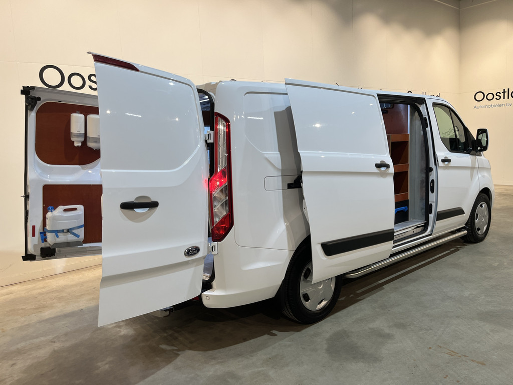 Ford Transit Custom 340 2.0 TDCI L2H1 Trend 130 PK Servicebus / Sortimo Inrichting / Euro 6 / Airco / Cruise Control / Trekhaak / PDC 15