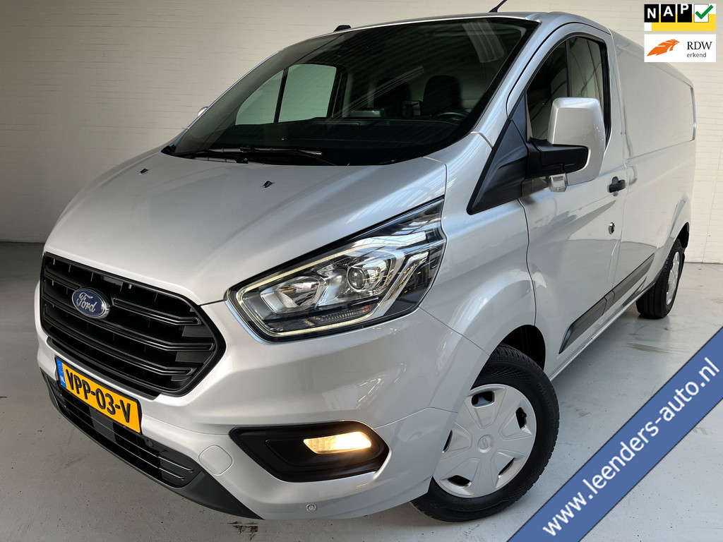 Ford Transit Custom Automaat 300 2.0 TDCI 130pk L2H1 Limited 3persoons, Airco, Navigatie, Trekhaak, Metallic lak, RIJKLAARPRIJS