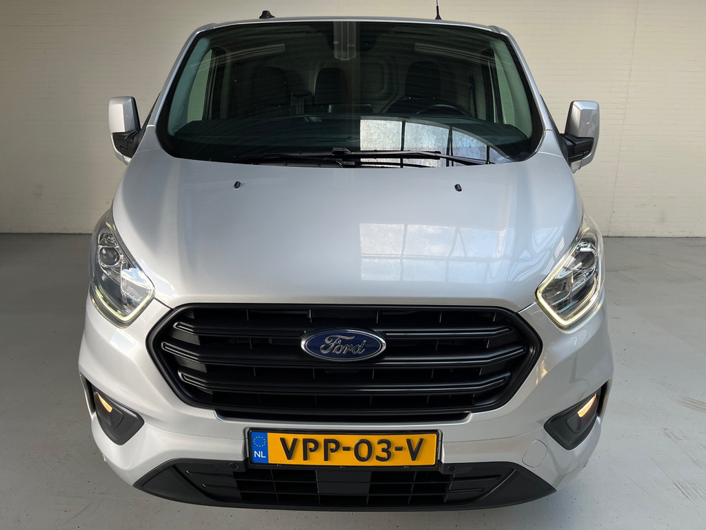 Ford Transit Custom Automaat 300 2.0 TDCI 130pk L2H1 Limited 3persoons, Airco, Navigatie, Trekhaak, Metallic lak, RIJKLAARPRIJS 10
