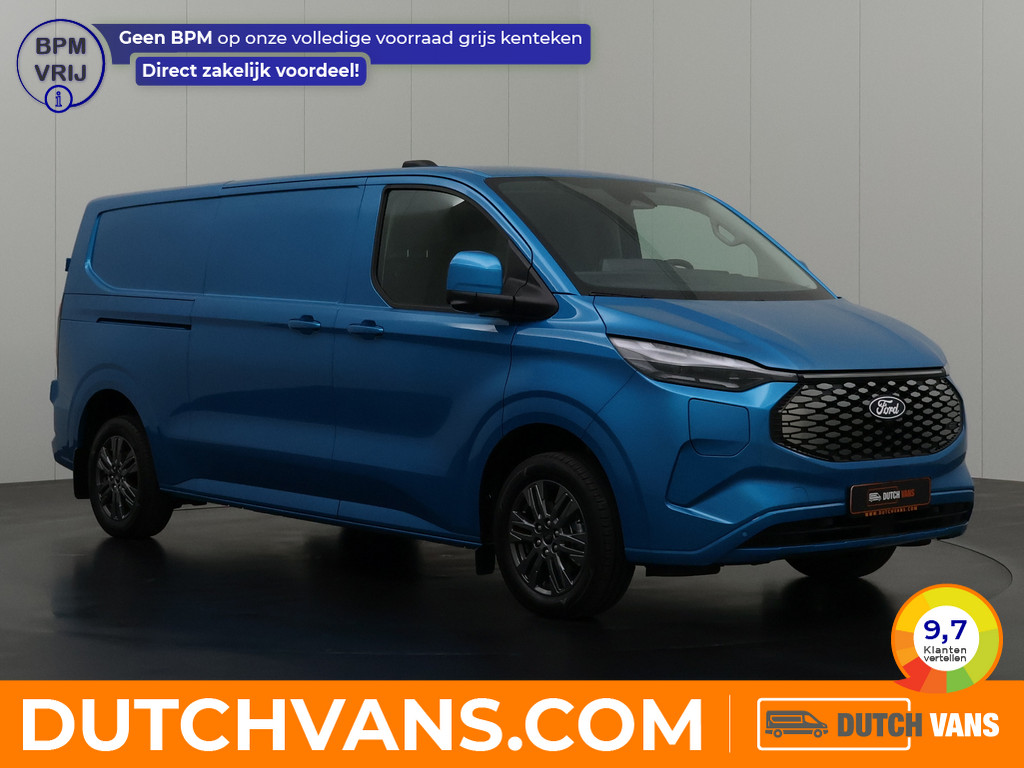 Ford Transit Custom E 218PK Lang | Navigatie | Camera | Airco | cruise | 3-Persoons