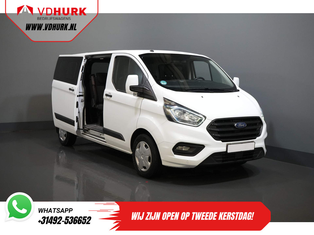 Ford Transit Custom Tourneo 2.0 TDCI 130 pk L2 EUR 27.760,- incl. BTW/BPM Combi/ Kombi/ Cruise/ Camera/ PDC V+A/ Airco 8