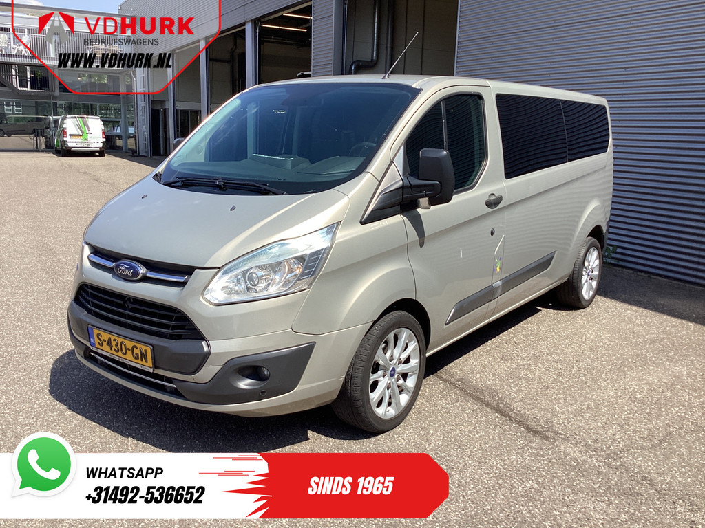 Ford Transit Custom Tourneo 2.0 TDCI 130 pk L2 EXPORT ONLY EUR6 9 Pers/ 9P/ Airco/ Cruise/ PDC/ LMV/ Trekhaak 8
