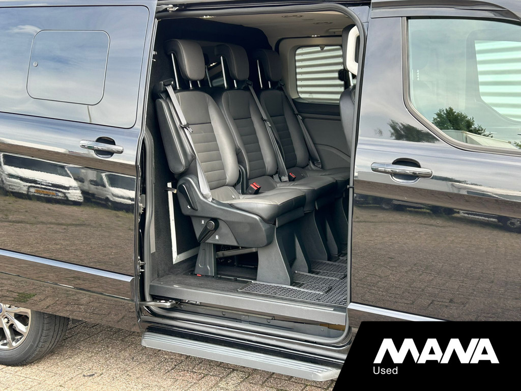 Ford Transit Custom Tourneo 320 2.0TDCI L2H1 185PK DC automaat Leer Trekhaak 2x Schuifdeur 11