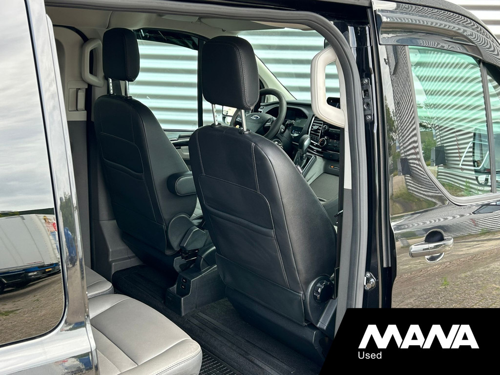 Ford Transit Custom Tourneo 320 2.0TDCI L2H1 185PK DC automaat Leer Trekhaak 2x Schuifdeur 12