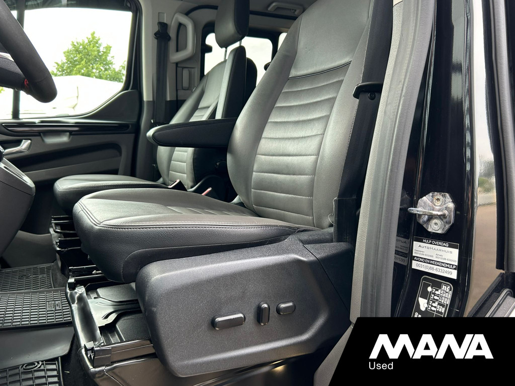 Ford Transit Custom Tourneo 320 2.0TDCI L2H1 185PK DC automaat Leer Trekhaak 2x Schuifdeur 17