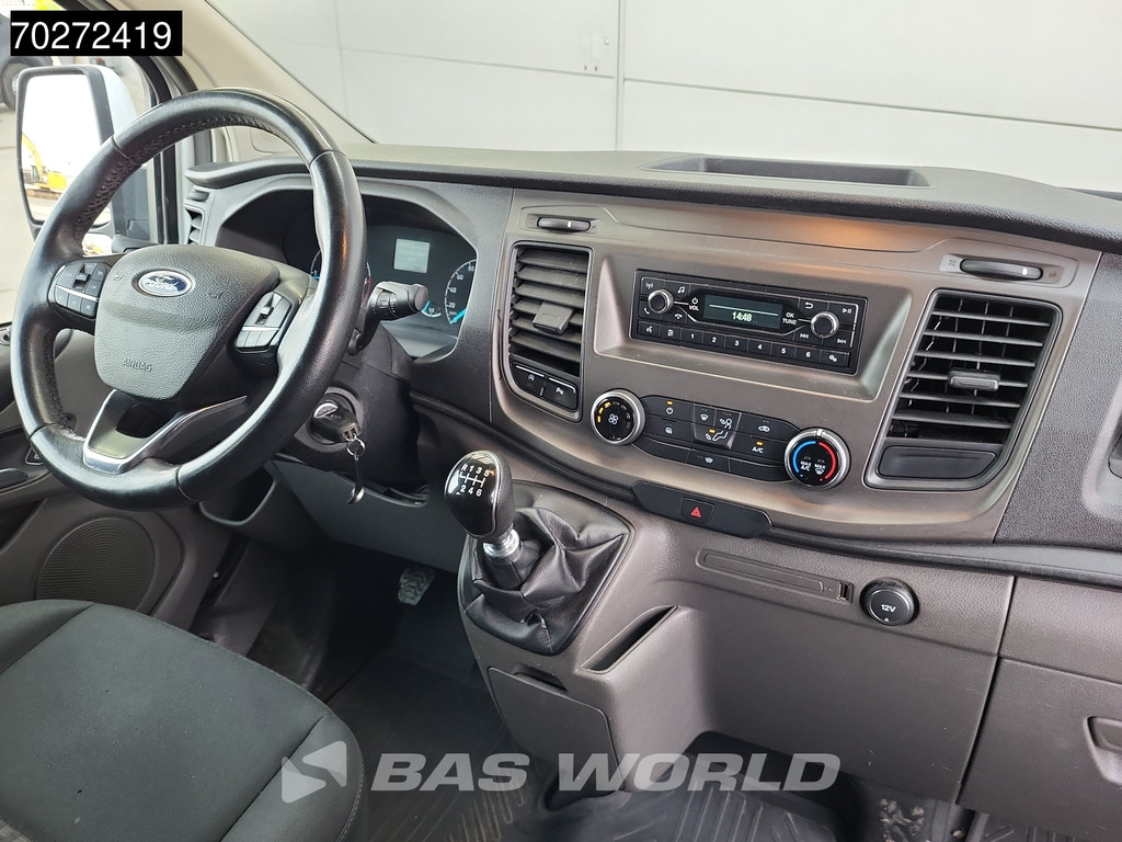 Ford Transit Custom 105pk Dubbel Cabine Euro6 Trekhaak Cruise Airco L1H1 Doka Mixto 3m3 Airco Trekhaak Cruise control 10