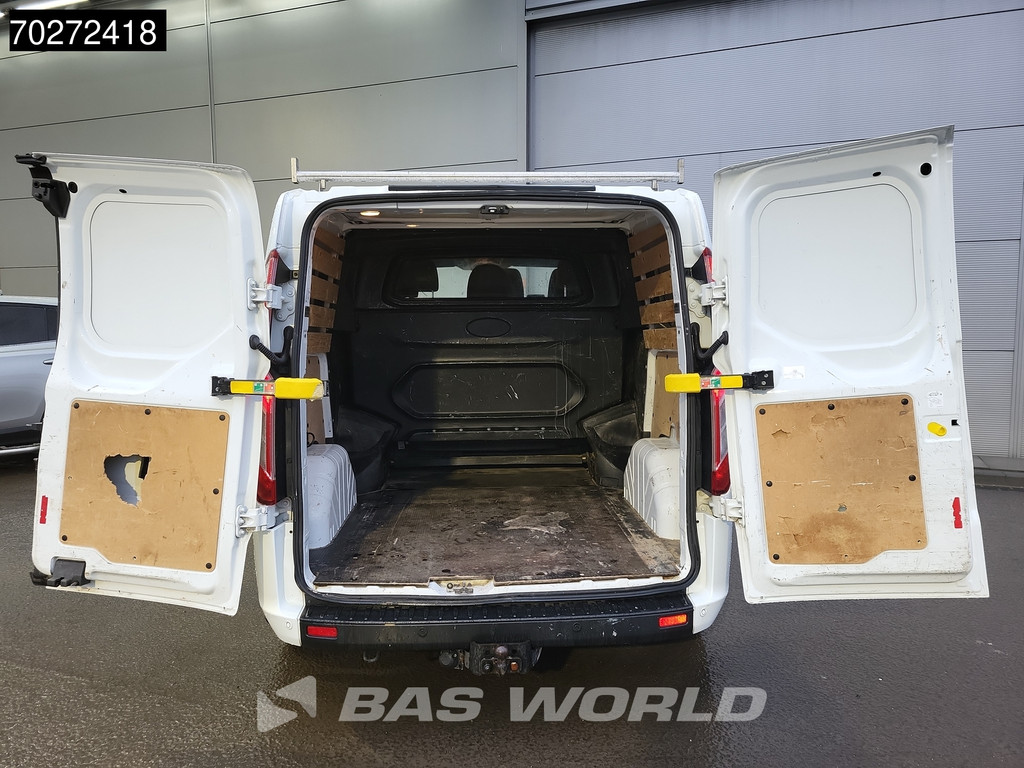 Ford Transit Custom 105pk Dubbel Cabine Imperiaal Trekhaak Airco Cruise Parkeersensoren Euro 6 L1H1 Doka Mixto 4m3 Airco Dubbel cabine Trekhaak Cruise control 7