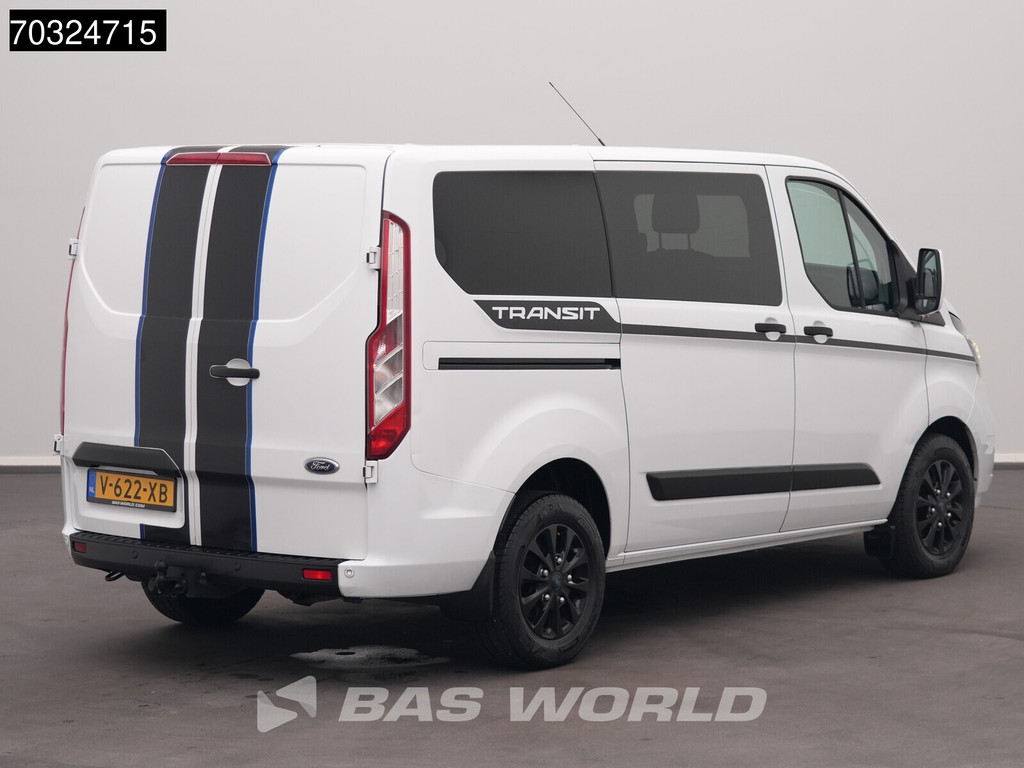 Ford Transit Custom 105pk Dubbel Cabine L1H1 Trekhaak LED Xenon Airco Cruise Parkeersensoren v+a Stoelverwarming L1 DC Doka Mixto Airco Trekhaak Cruise control 2
