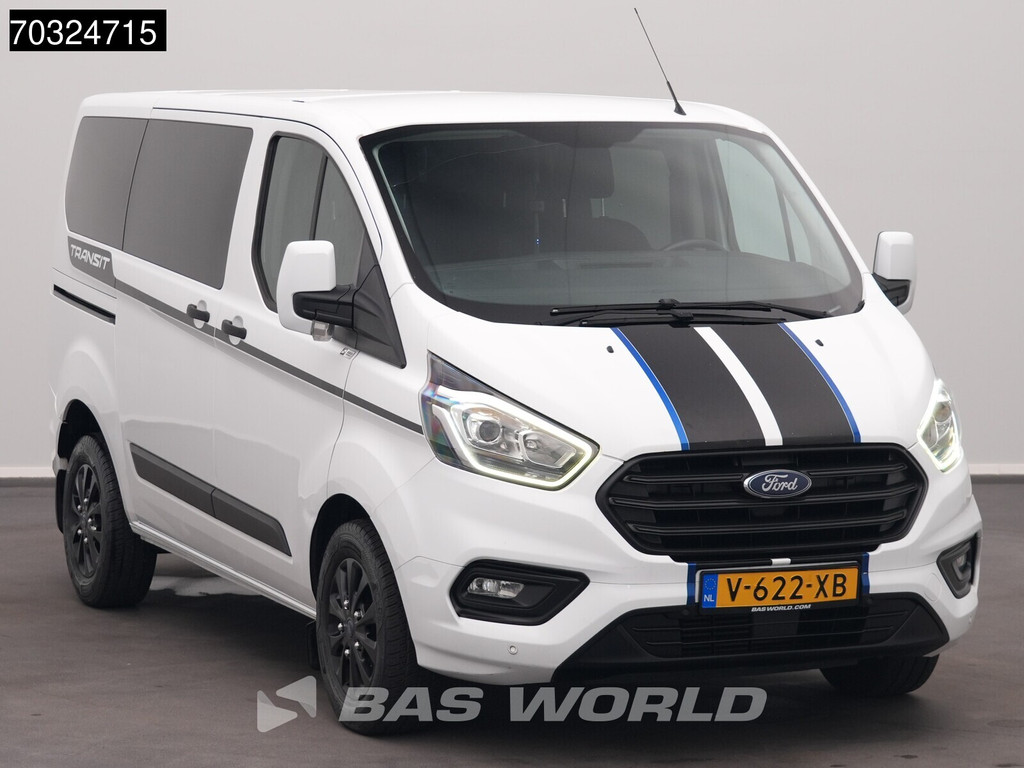 Ford Transit Custom 105pk Dubbel Cabine L1H1 Trekhaak LED Xenon Airco Cruise Parkeersensoren v+a Stoelverwarming L1 DC Doka Mixto Airco Trekhaak Cruise control 5