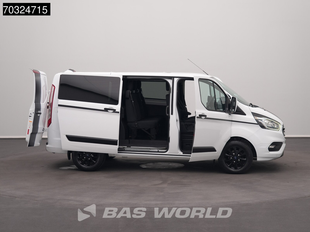 Ford Transit Custom 105pk Dubbel Cabine L1H1 Trekhaak LED Xenon Airco Cruise Parkeersensoren v+a Stoelverwarming L1 DC Doka Mixto Airco Trekhaak Cruise control 7
