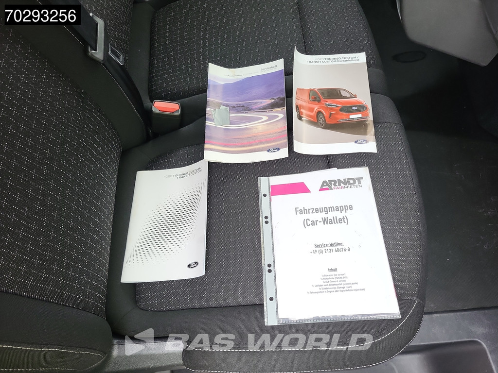 Ford Transit Custom 110pk Nieuw Model L1H1 LED Airco Cruise Camera Parkeersensoren v+a SYNC4-display CarPlay Euro6 L1 Kompakt 6m3 Airco Cruise control 18