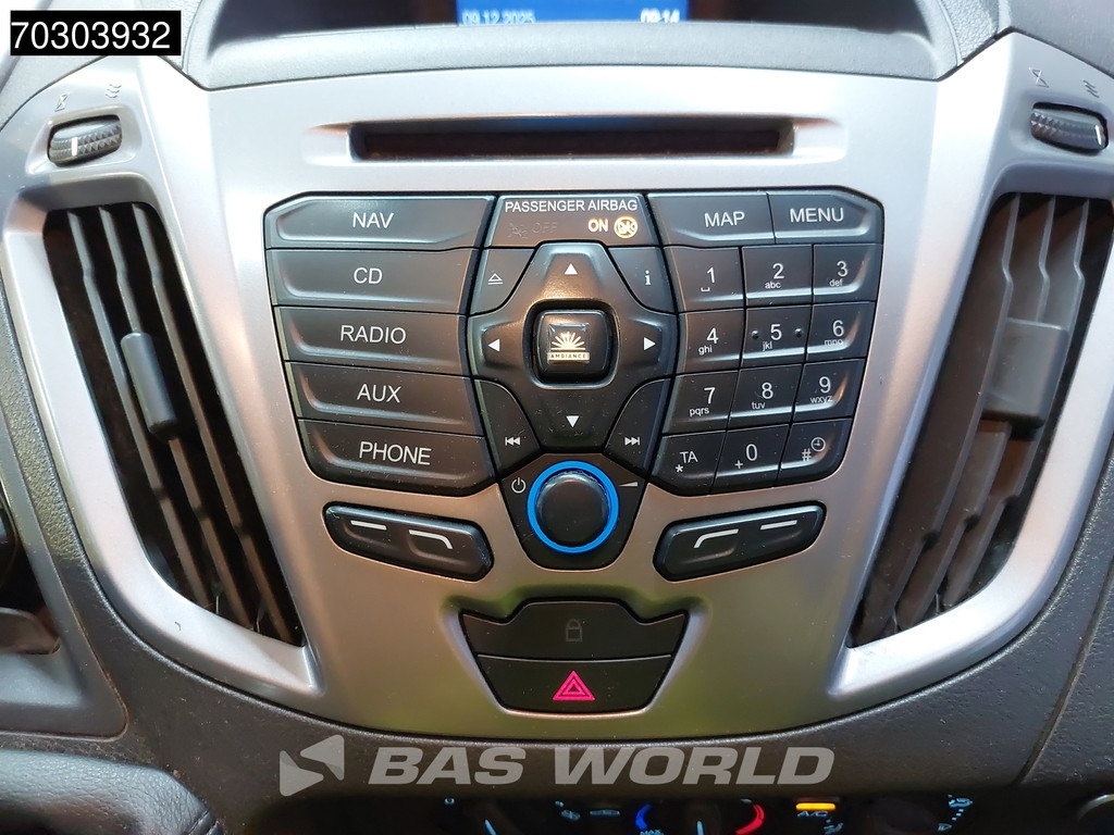 Ford Transit Custom 130PK 2x Schuifdeur L2H1 Trekhaak Navi Airco Cruise Camera Parkeersensoren v+a Imperiaal Euro6 L2 Airco Trekhaak Cruise control 16