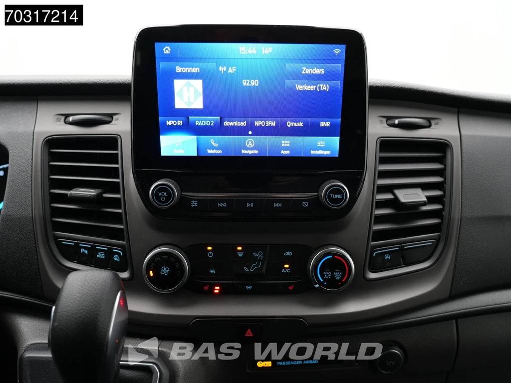 Ford Transit Custom 130PK Automaat L2H1 LED Xenon Navi Airco Cruise Camera Parkeersensoren Stoelverwarming APK 01-2027 Euro6 L2 Airco Cruise control 16