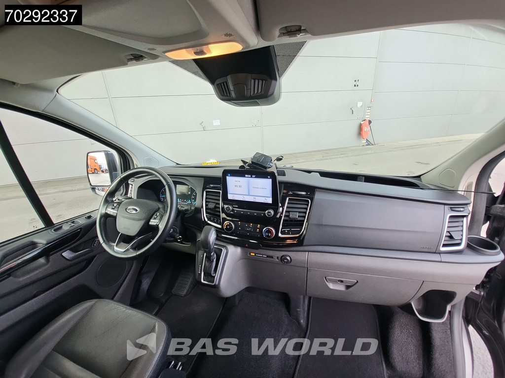 Ford Transit Custom 130PK Dubbel Cabine L2H1 Automaat Limited 2x Schuifdeur LED Airco Cruise Camera Parkeersensoren v+a APK 03-2026 Euro6 DC Doka Mixto 5m3 Airco Cruise control 12