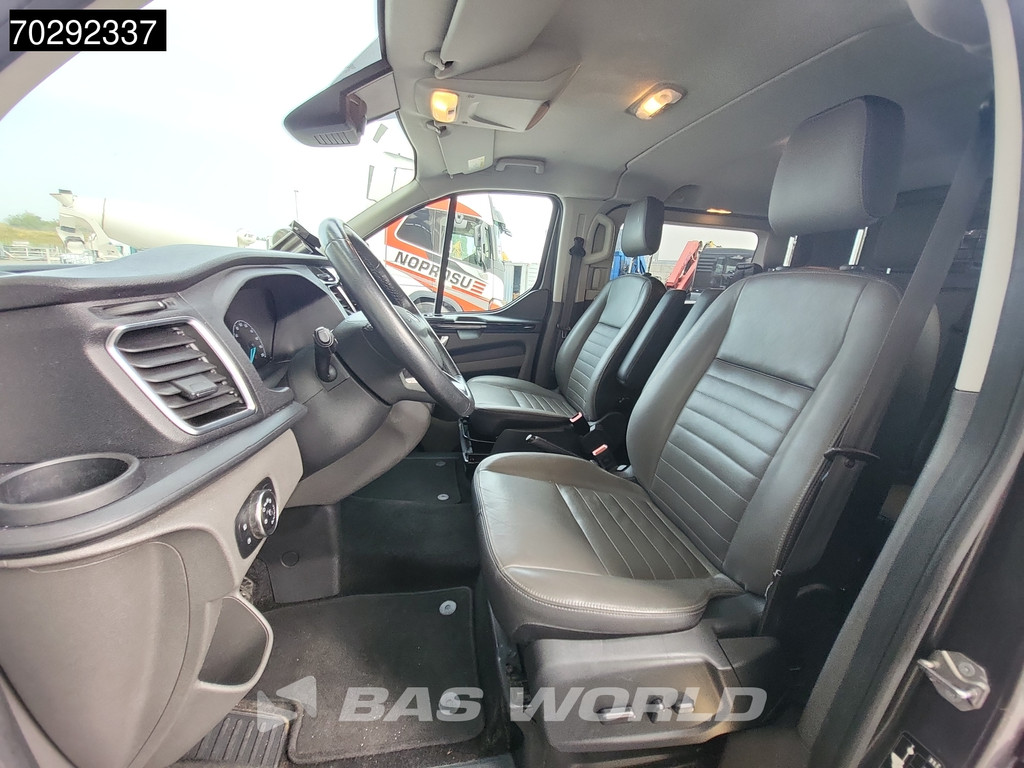 Ford Transit Custom 130PK Dubbel Cabine L2H1 Automaat Limited 2x Schuifdeur LED Airco Cruise Camera Parkeersensoren v+a APK 03-2026 Euro6 DC Doka Mixto 5m3 Airco Cruise control 13