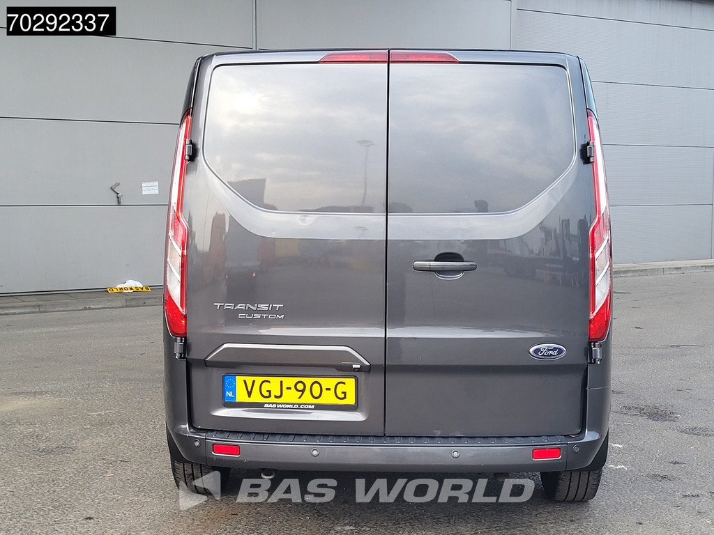 Ford Transit Custom 130PK Dubbel Cabine L2H1 Automaat Limited 2x Schuifdeur LED Airco Cruise Camera Parkeersensoren v+a APK 03-2026 Euro6 DC Doka Mixto 5m3 Airco Cruise control 7