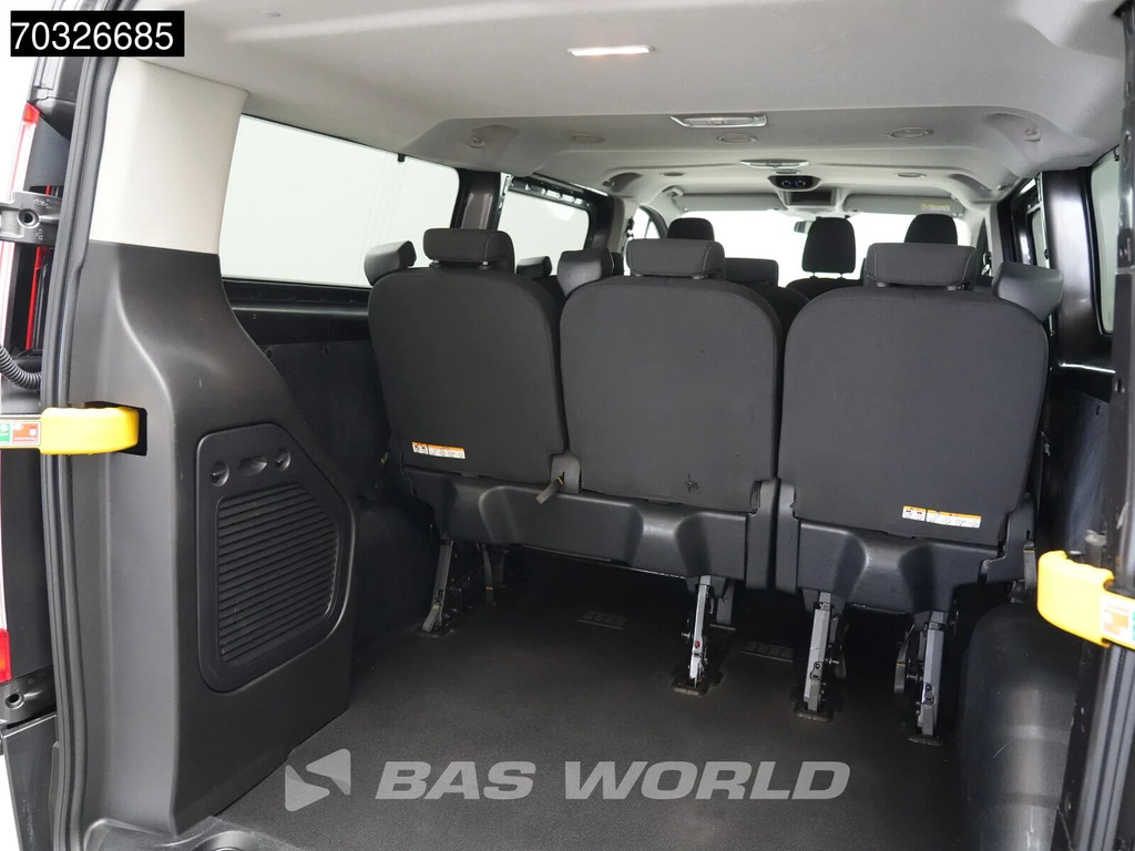Ford Transit Custom 130PK Ex.BPM/BTW! Automaat Personenbus 9-Persoons L2H1 Trekhaak Navi LED Xenon Airco Cruise Parkeersensoren TV Taxi Passenger Transport Airco Trekhaak Cruise control 10