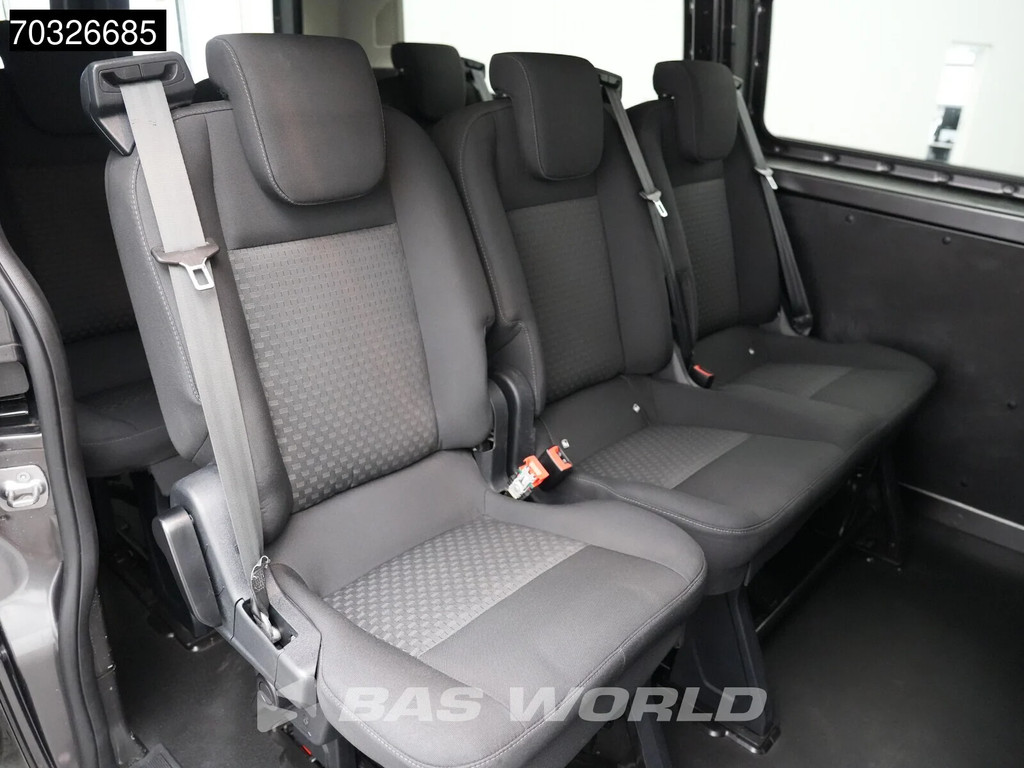 Ford Transit Custom 130PK Ex.BPM/BTW! Automaat Personenbus 9-Persoons L2H1 Trekhaak Navi LED Xenon Airco Cruise Parkeersensoren TV Taxi Passenger Transport Airco Trekhaak Cruise control 12