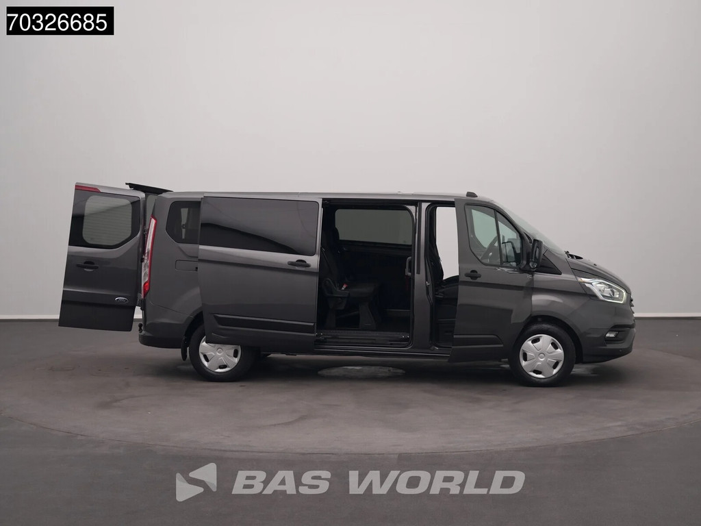 Ford Transit Custom 130PK Ex.BPM/BTW! Automaat Personenbus 9-Persoons L2H1 Trekhaak Navi LED Xenon Airco Cruise Parkeersensoren TV Taxi Passenger Transport Airco Trekhaak Cruise control 7