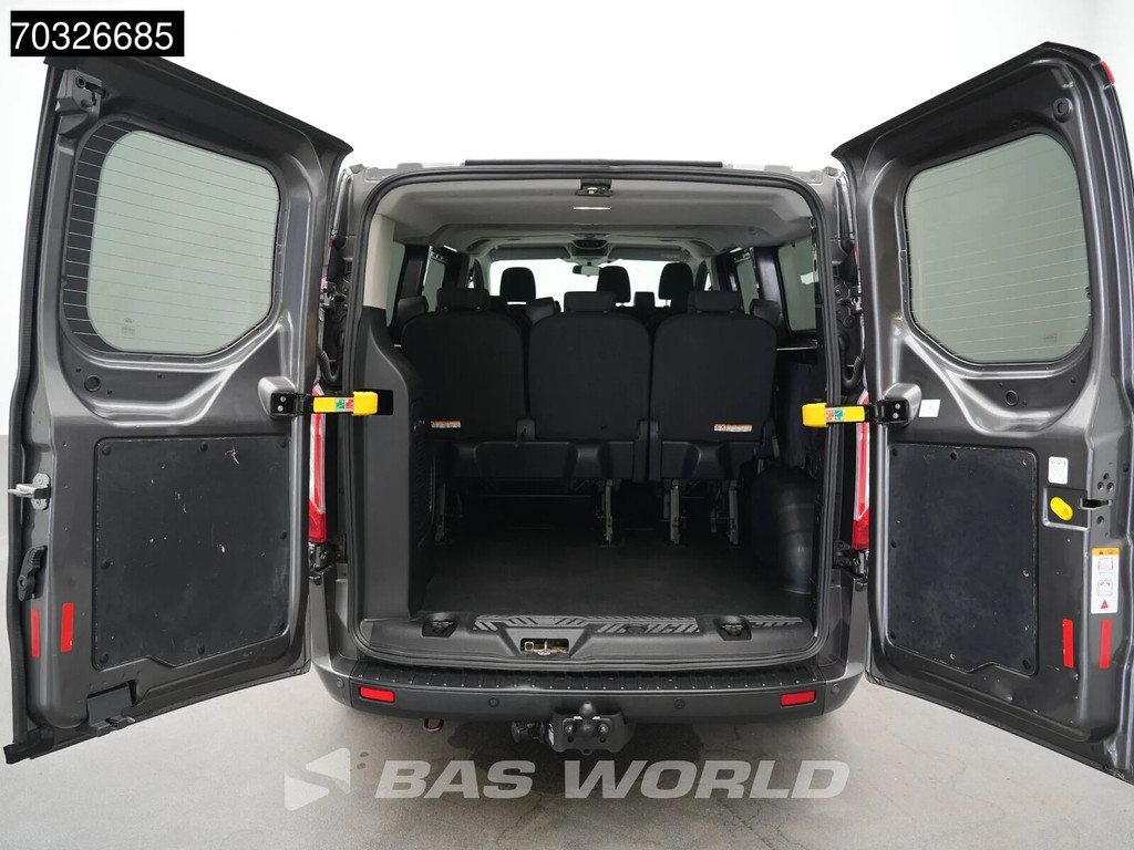 Ford Transit Custom 130PK Ex.BPM/BTW! Automaat Personenbus 9-Persoons L2H1 Trekhaak Navi LED Xenon Airco Cruise Parkeersensoren TV Taxi Passenger Transport Airco Trekhaak Cruise control 8