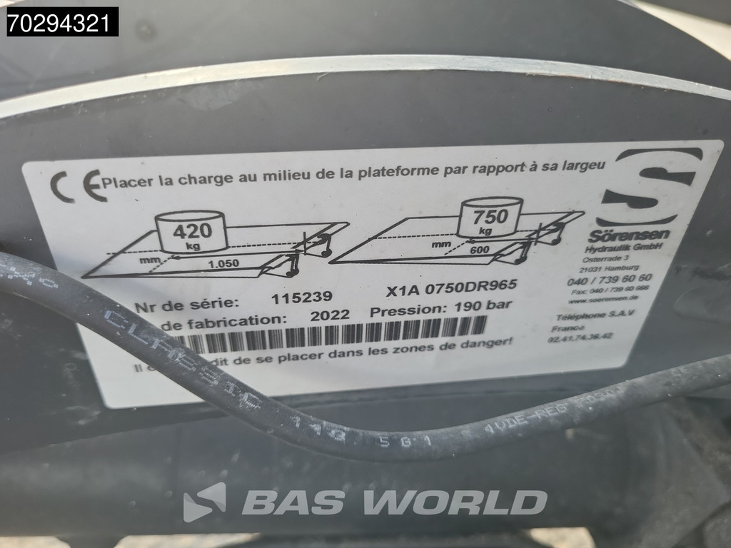 Ford Transit Custom 130PK Laadklep Bakwagen Airco Cruise Euro6 Meubelbak Koffer 19m3 Airco Cruise control 19