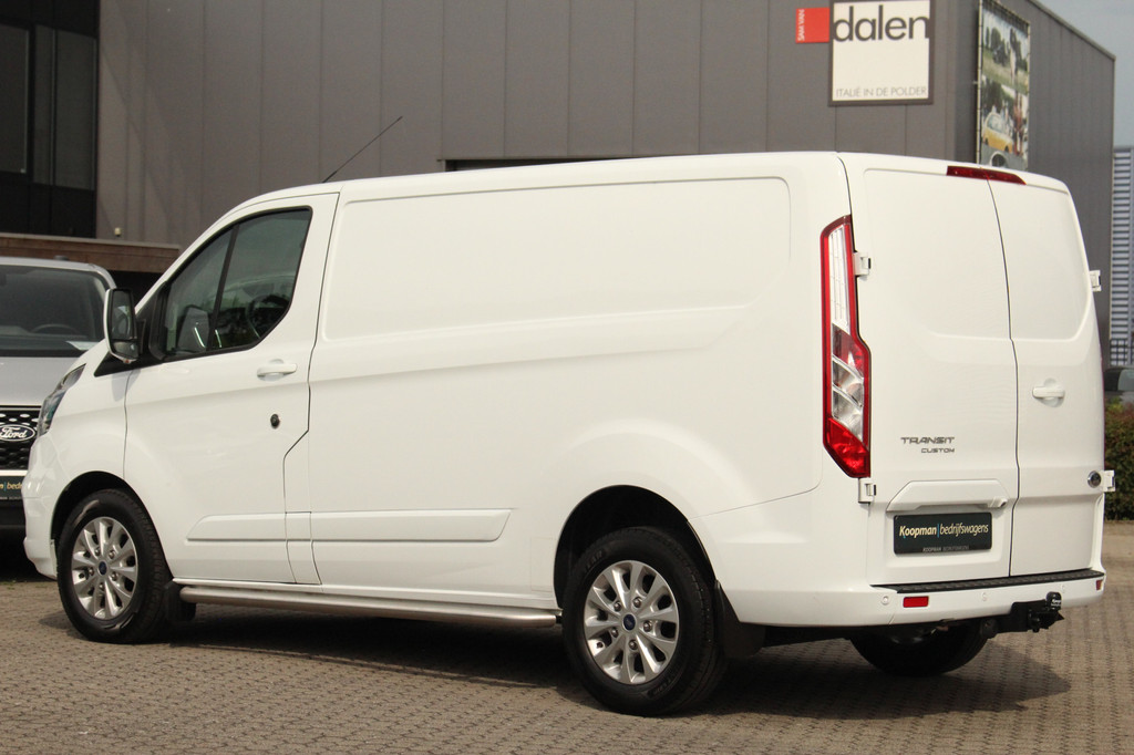 Ford Transit Custom 280 2.0TDCI 170pk L1H1 Limited | Automaat | Camera | Trekhaak | Cruise | Carplay/Android | Lease 360,- p/m 12