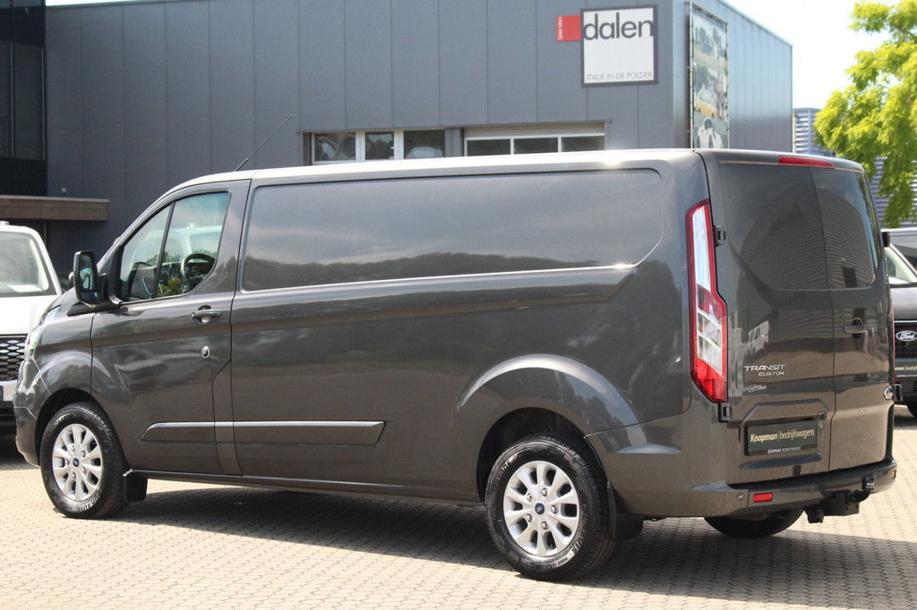 Ford Transit Custom 300 2.0TDCI 130pk L2H1 Limited | Camera | Cruise | Trekhaak | Carplay/Android | Lease 396,- p/m 12