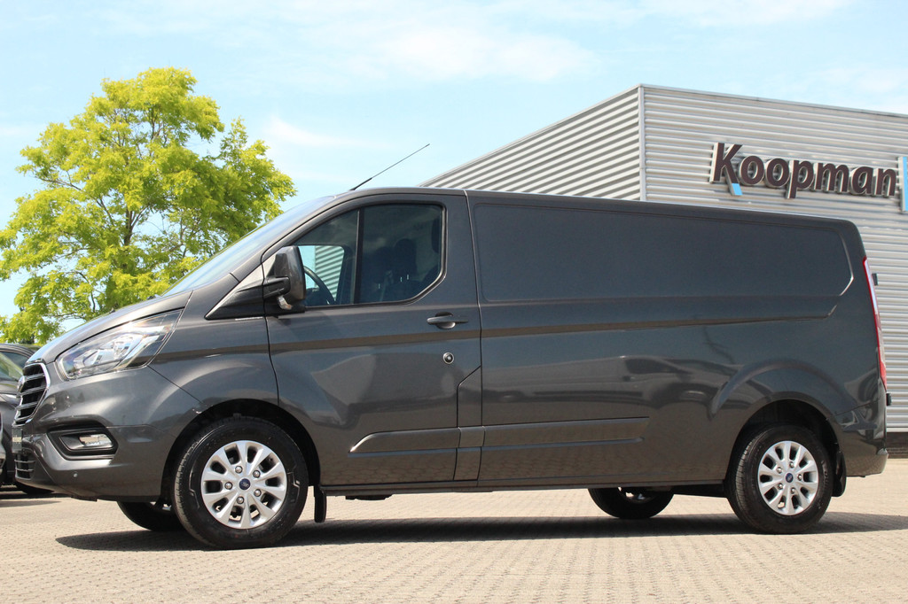 Ford Transit Custom 300 2.0TDCI 130pk L2H1 Limited | Camera | Cruise | Trekhaak | Carplay/Android | Lease 396,- p/m 13