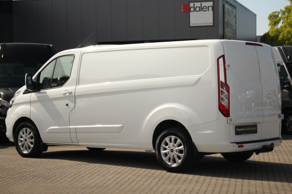 Ford Transit Custom 300 2.0TDCI 130pk L2H1 Limited | Camera | Trekhaak | Carplay/Android | Cruise | Lease 324,- p/m 12