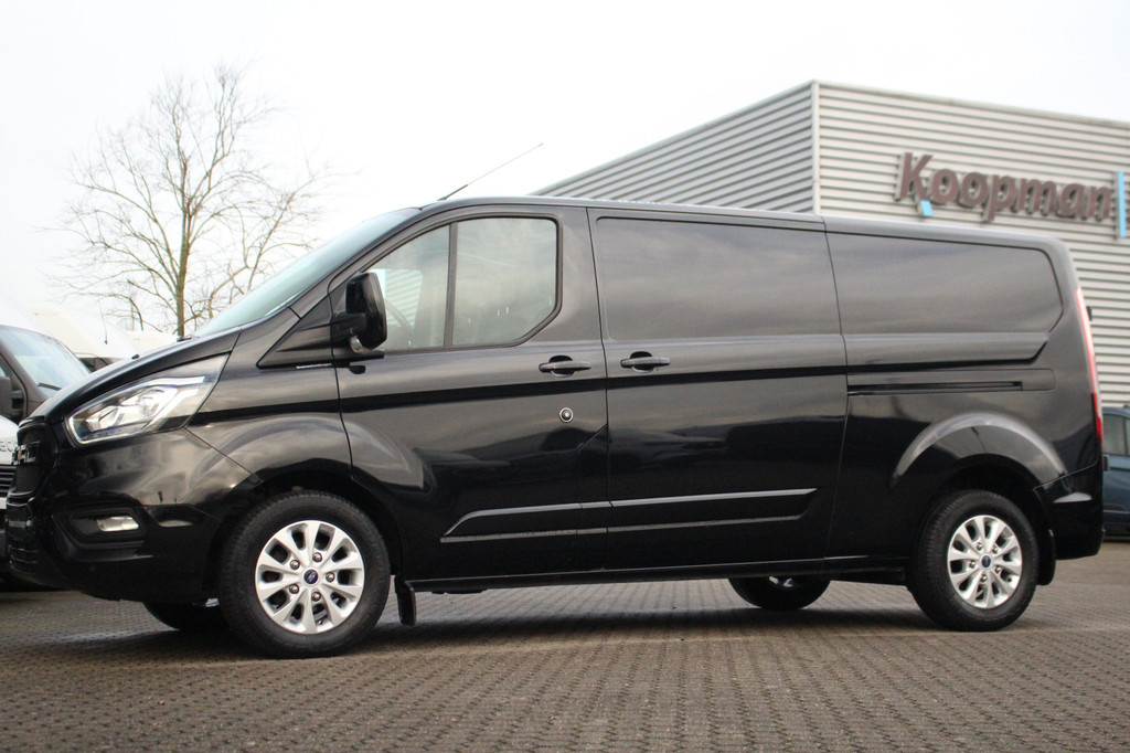 Ford Transit Custom 300 2.0TDCI 170pk L2H1 Limited | Automaat | L+R Zijdeur | Camera | Trekhaak | Carplay/Android | Cruise | Lease 414,- p/m 16