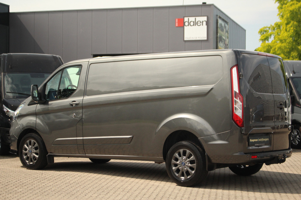 Ford Transit Custom 300 2.0TDCI 170pk L2H1 Limited | Camera | Cruise | Trekhaak | Carplay/Android | Lease 360,- p/m 12