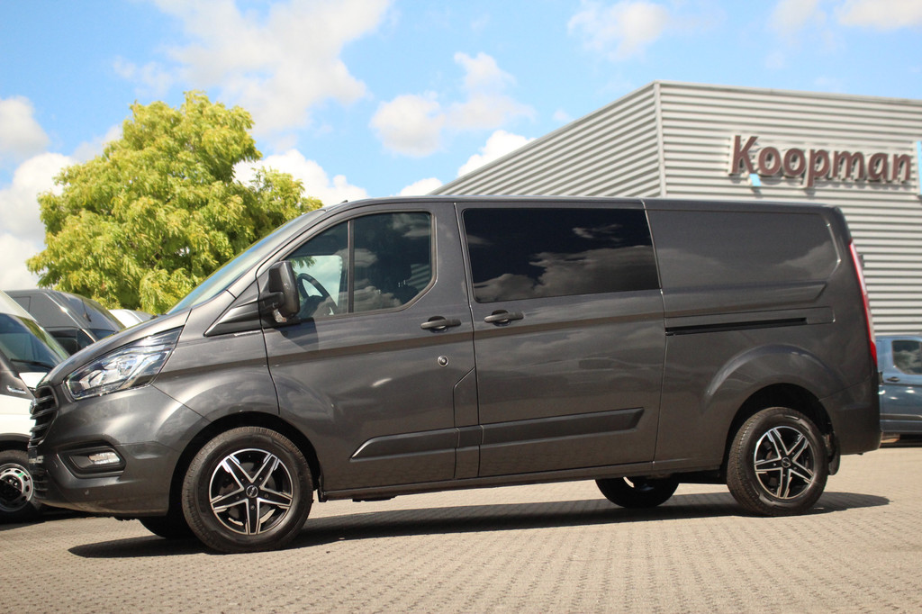 Ford Transit Custom 320 2.0TDCI 130pk L2H1 Trend DC | 6-Zits | L+R Zijdeur | Carplay/Android | PDC | Lease 342,- p/m 12
