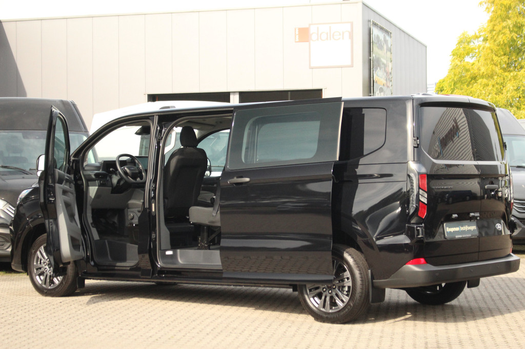 Ford Transit Custom 320 2.0TDCI 136pk L2H1 Trend DC | L+R Zijdeur | Keyless | Carplay/Android | Lease 717,- p/m 12
