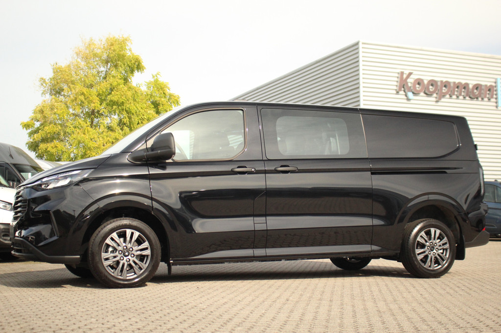 Ford Transit Custom 320 2.0TDCI 136pk L2H1 Trend DC | L+R Zijdeur | Keyless | Carplay/Android | Lease 717,- p/m 13