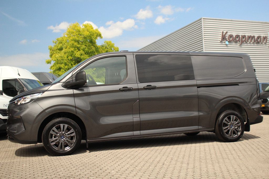 Ford Transit Custom 320 2.0TDCI 170pk Automaat | L2H1 Trend DC | 4x4 | AWD | L+R Zijdeur | Stoel + Stuurverwarming | Keyless | Carplay/Android | Lease 878,- p/m 13