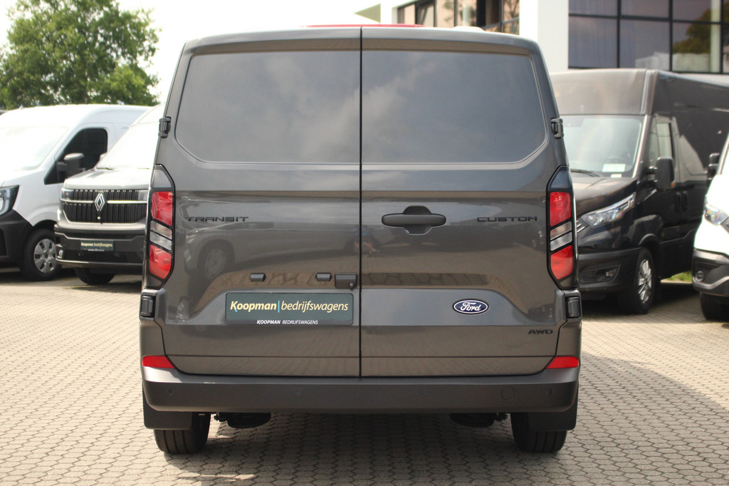 Ford Transit Custom 320 2.0TDCI 170pk Automaat | L2H1 Trend DC | 4x4 | AWD | L+R Zijdeur | Stoel + Stuurverwarming | Keyless | Carplay/Android | Lease 878,- p/m 7