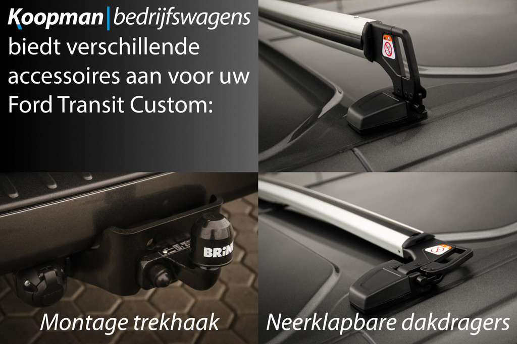 Ford Transit Custom 320 2.0TDCI 170pk L1H1 Sport DC | Automaat | L+R Zijdeur | Airco | Cruise | Camera | Navi | Lease 788,- p/m 15