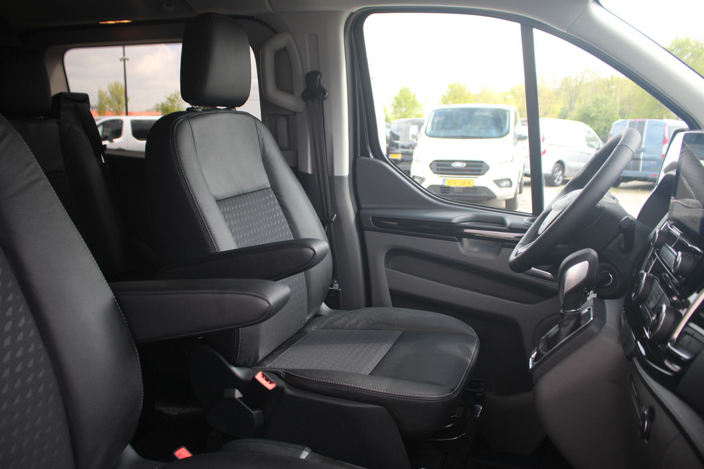 Ford Transit Custom 320 2.0TDCI 170pk L1H1 Sport DC | Automaat | L+R Zijdeur | Airco | Cruise | Camera | Navi | Lease 788,- p/m 19