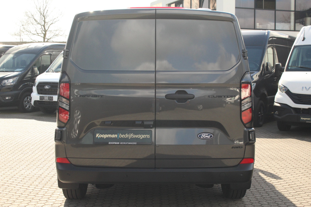 Ford Transit Custom 320 2.0TDCI 170pk L2H1 Trend | 4x4 | AWD | Automaat | L+R Zijdeur | Stoel+Stuurverwarming | Sync 4 13 | Keyless | Camera | Carplay/Android | Lease 771,- p/m 7