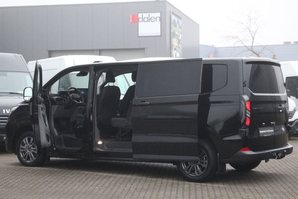 Ford Transit Custom 320 2.0TDCI 170pk L2H1 Trend DC | L+R Zijdeur | Trekhaak | Carplay/Android | Camera | Lease 753,- p/m 13