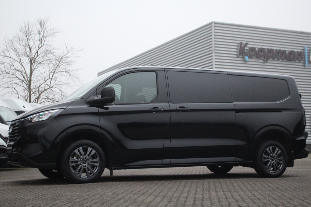 Ford Transit Custom 320 2.0TDCI 170pk L2H1 Trend DC | L+R Zijdeur | Trekhaak | Carplay/Android | Camera | Lease 753,- p/m 14