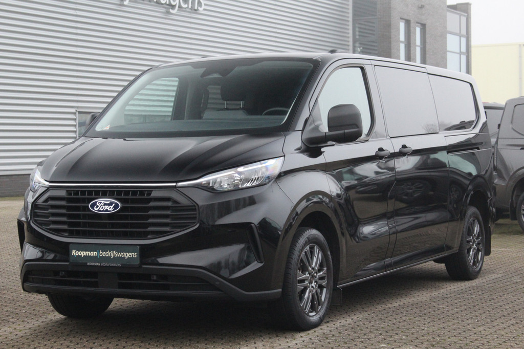 Ford Transit Custom 320 2.0TDCI 170pk L2H1 Trend DC | L+R Zijdeur | Trekhaak | Carplay/Android | Camera | Lease 753,- p/m 2