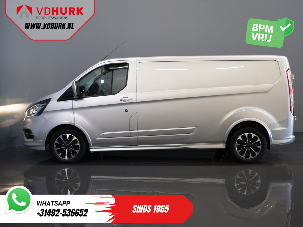 Ford Transit Custom Sport 2.0 TDCI Aut. 170 pk L2 DB-Riem VV/ Carplay/ Alarm III/ Stoelverw./ Navi/ Airco/ Camera/ Cruise/ PDC/ Trekhaak 10