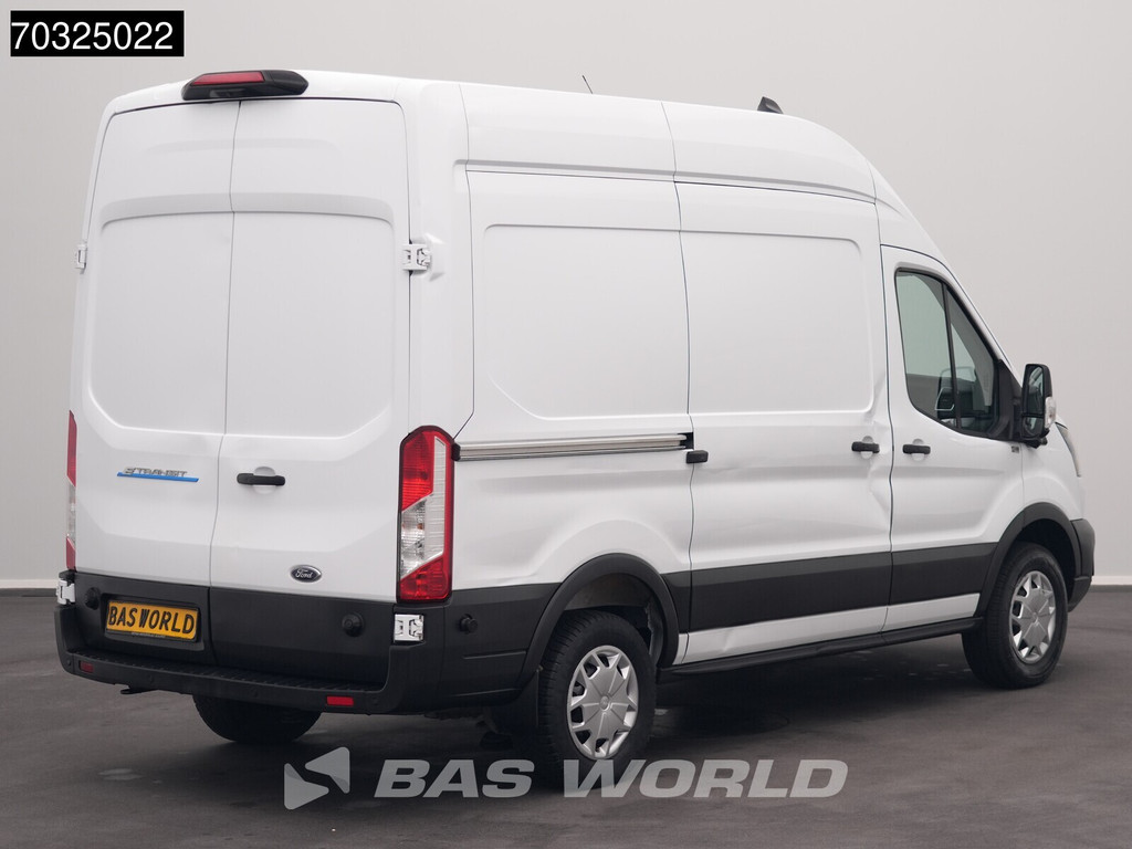 Ford e-Transit 184pk Elektrisch 68kWh 317km WLTP L2H3 Hoog Dak Navi Airco Cruise Parkeersensoren v+a SYNC4-Display CarPlay L2 Airco Cruise control 2