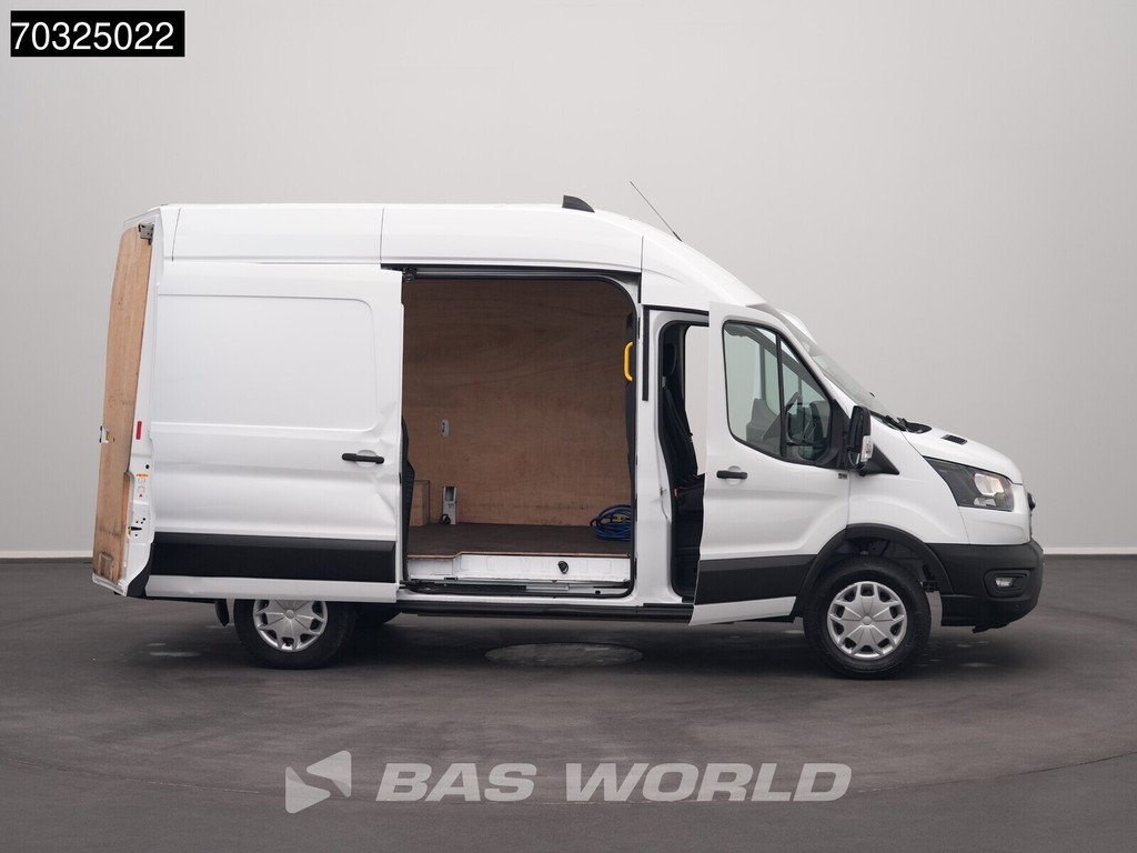 Ford e-Transit 184pk Elektrisch 68kWh 317km WLTP L2H3 Hoog Dak Navi Airco Cruise Parkeersensoren v+a SYNC4-Display CarPlay L2 Airco Cruise control 8