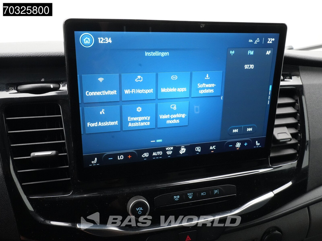 Ford e-Transit 184pk Elektrisch 68kWh 317km WLTP L3H3 Hoog Dak Navi Airco Cruise Parkeersensoren v+a SYNC4-Display CarPlay L3 Airco Cruise control 16