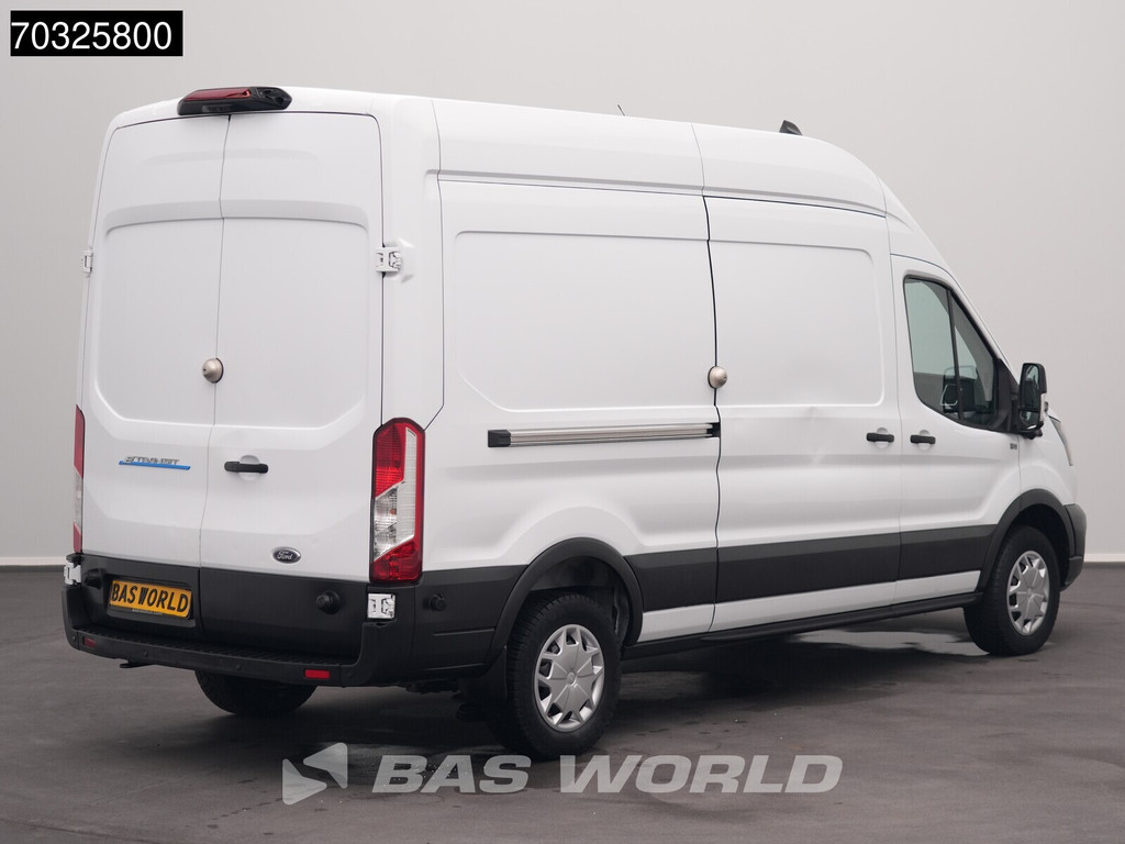 Ford e-Transit 184pk Elektrisch 68kWh 317km WLTP L3H3 Hoog Dak Navi Airco Cruise Parkeersensoren v+a SYNC4-Display CarPlay L3 Airco Cruise control 2