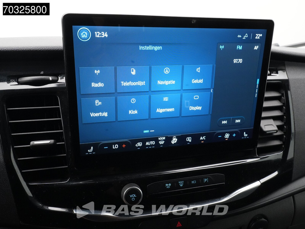 Ford e-Transit 184pk Elektrisch 68kWh 317km WLTP L3H3 Hoog Dak Navi Airco Cruise Parkeersensoren v+a SYNC4-Display CarPlay L3 Airco Cruise control 21